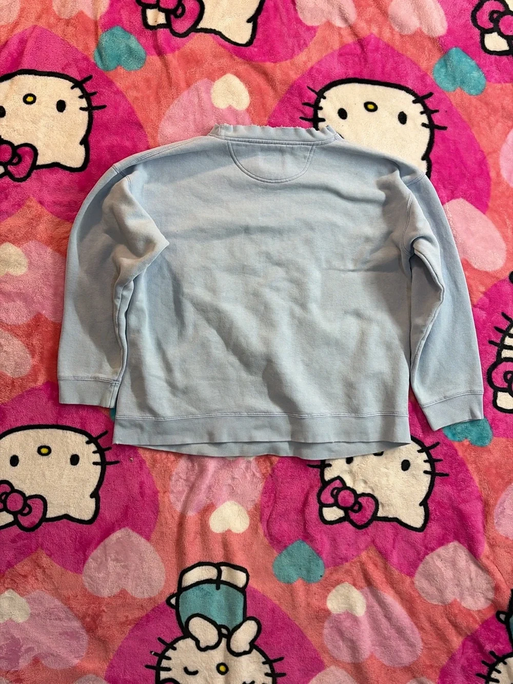 Kids Light Blue 'Alaska' Crewneck Sweatshirt